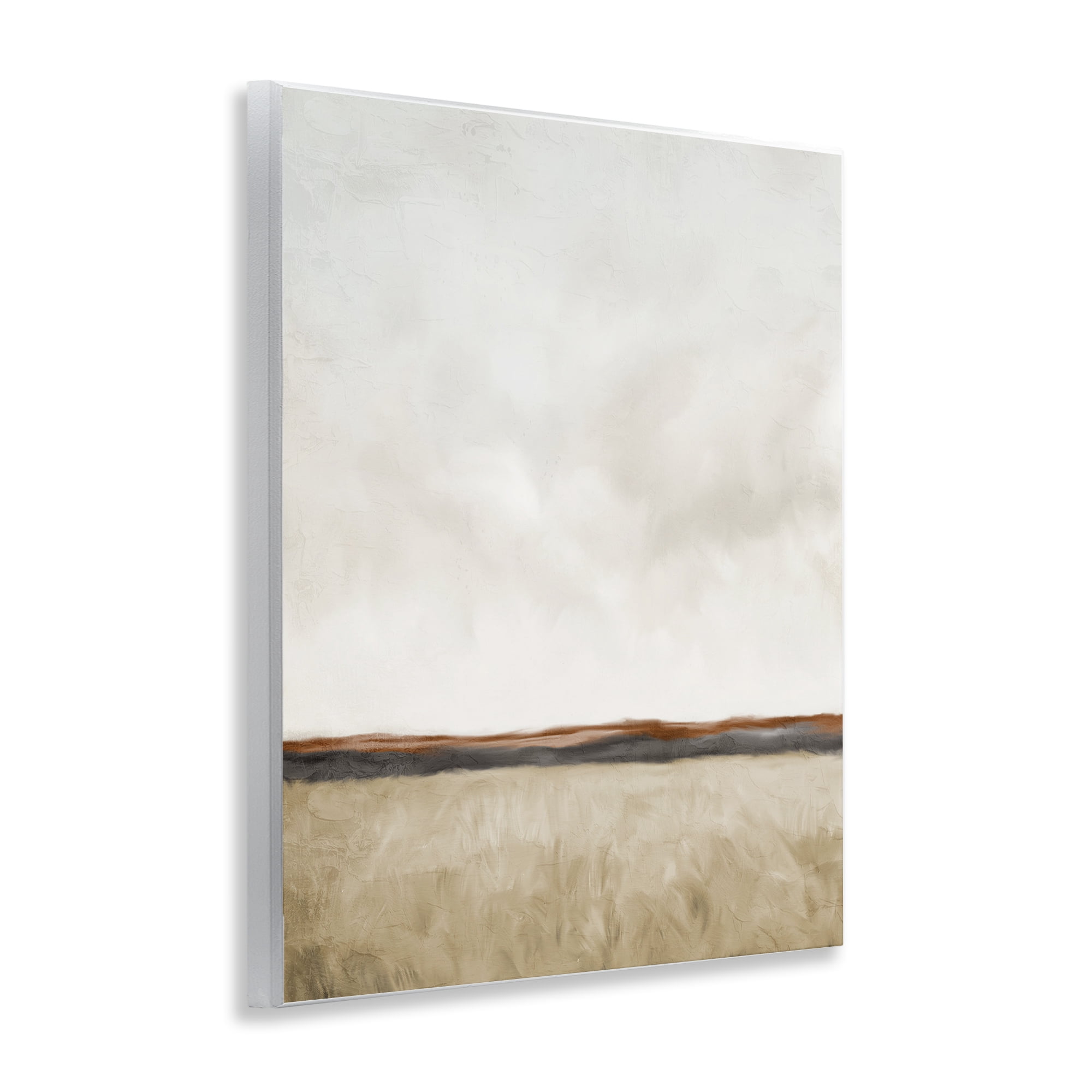 Stupell Industries Distant View in Neutrals Wall Plaque Art, design by Kim Allen