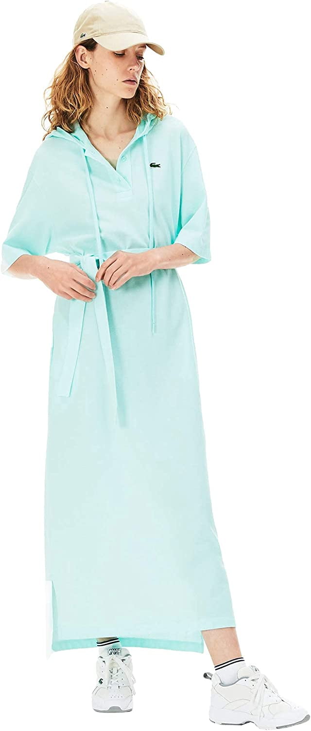 Women's Short Sleeve Pique Polo Dress - Walmart.com