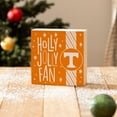 thumbnail image 3 of Tennessee Volunteers 6" Holiday Wood Plock Shelf Sign, 3 of 4