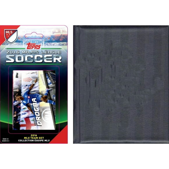 C&I Collectables IMPACT16 MLS Montreal Impact sous Licence 2016 Ensemble d'Équipe Topps et Album de Rangement