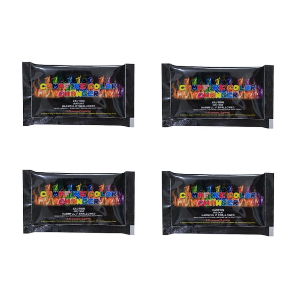 Fasiaou Colorant pour Flamme Mystique Feu Vibrant Longue Durée Changeur de Couleur de Flamme Pulsante pour Usage Intérieur Ou Extérieur Boîte de 0,882 oz par Mystical Fire