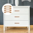 thumbnail image 1 of Mobutofu Poignée d'Armoire 4 Pcs Poignée de Meuble Couleur Bois Commode Moderne Minimaliste, 1 of 4
