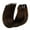 2, variant on Real Human Hair Invisible Straight Seamless Clip On Hair Extensions 8pcs With 18 Clips Double Weft Hair 120g