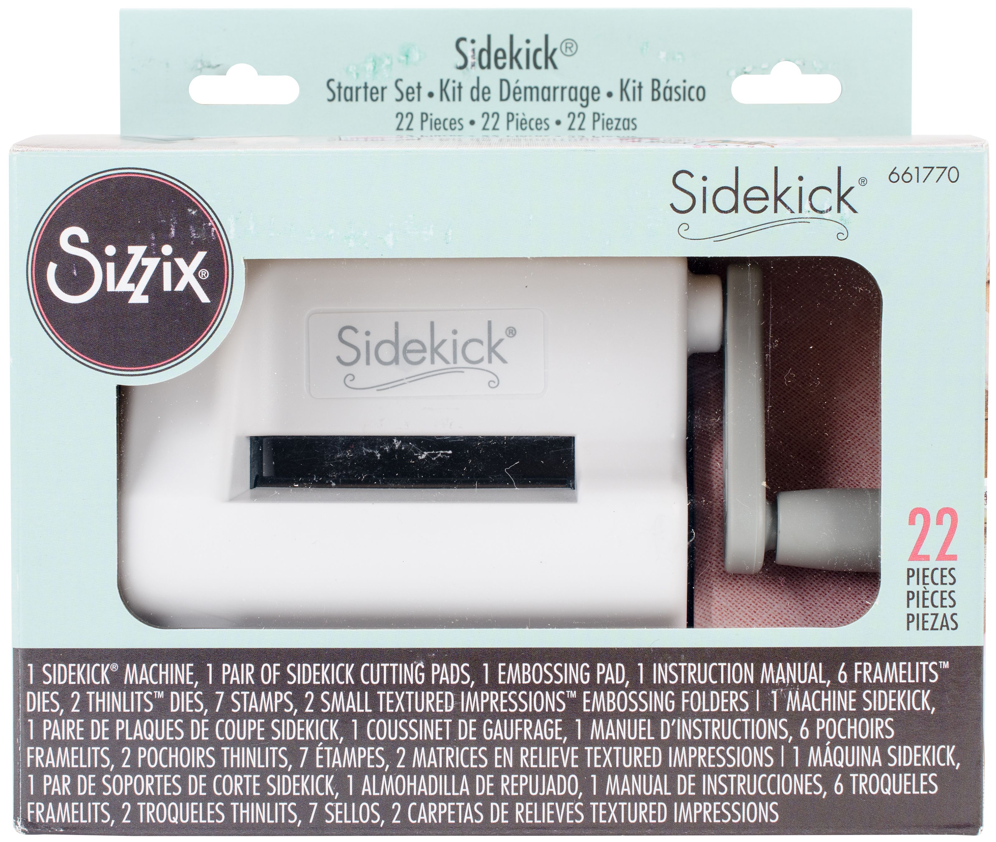 Sizzix Sidekick Starter Kit-White & Gray - image 3 of 6