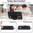 thumbnail image 4 of Funda de PU con anillo de cobertura total antideslizante para Samsung Galaxy A53 5g con pulsera, 4 of 5