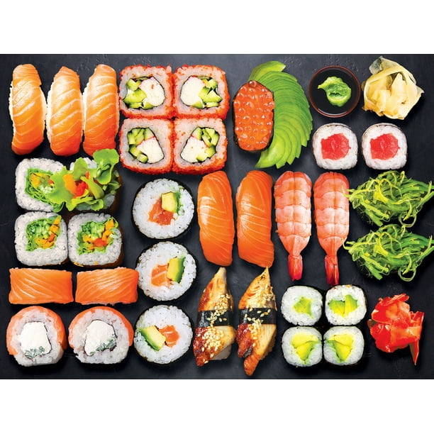 Cra-Z-Art Sushi Jigsaw Puzzles for Classroom Activities - Walmart