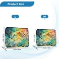 thumbnail image 4 of FORMRS 13-13.3 inch Laptop Sleeve Case Soft Carrying Quilted Computer Bag Cover, Colorful Plants, 4 of 7