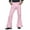 C192/Pink, variant on Rggeeun Men's Pants Flared Trousers 70S Trousers Men's Wide Leg Carnival Disco Trousers Men's Flared 70S Outfit Men Solid Color Breathable