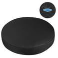 thumbnail image 5 of 4pcs VORCOOL 1PC 33cm Thick Elastic Barstool Seat Cushion Cover Cotton Stool Cover Round Chair Protector (Black), 5 of 6
