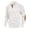 C-White4, variant on DHFJKG Mens Jacquard Knit Sweater Slim Fit Button Up Placket Turtleneck Patchwork Sweaters With Ribbing Edge Long Sleeve Soft Jumper Tops