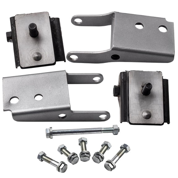 Maxpeedingrods Big Block Motor Mounts Fit for Dodge 66-72 B-Body 70-74 E-Body 383 440