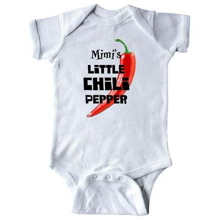 

Inktastic Mimi s Little Chili Pepper Gift Baby Boy or Baby Girl Bodysuit