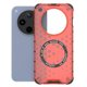 thumbnail image 1 of For Oppo Find X8 5G Case Compatible with MagSafe Honeycomb Design TPU PC Phone Cover - Grey, 1 of 5