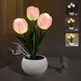 thumbnail image 2 of Tulip Lamp Lights Table Lamp Flower Desk Lamp Led Tulip Night Light for Living Room Bedroom for Room, 2 of 3