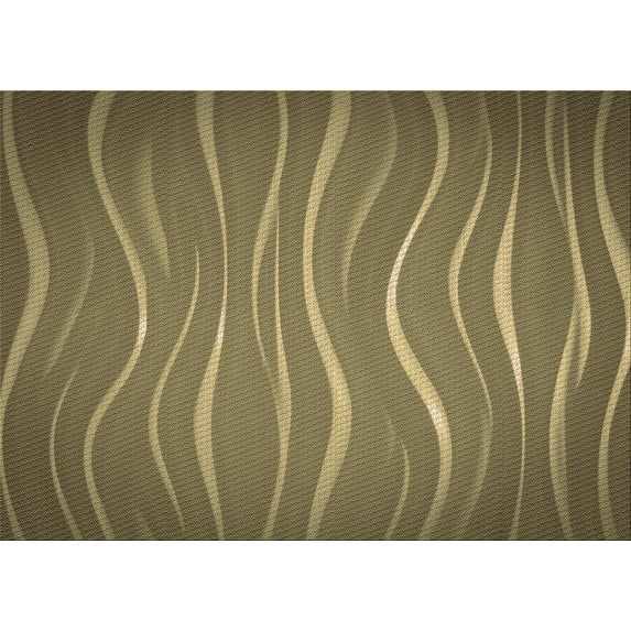 Ahgly Company Machine Washable Indoor Rectangle Transitional Red Brown Area Rugs, 2' x 5'