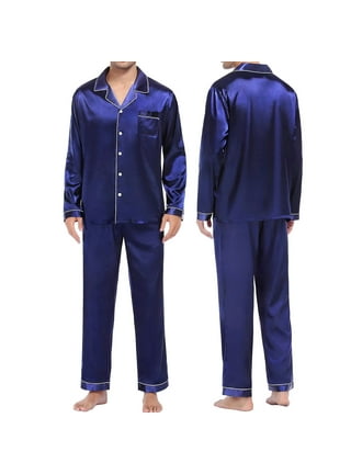 Matching silk pajamas for couples christmas