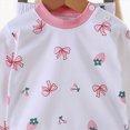 thumbnail image 4 of HFHAPW Toddler Pajamas Boys Girls Pyjamas 2pcs Long Sleeves Pjs Sets for Kids Fall Winter Sleepwears, 4 of 5