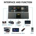 thumbnail image 5 of Fauful Car Digital Audio Processor With 2 Microphone Dsp Amplifier With 16 Pin Wiring Harness, 5 of 5