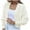 White, variant on CFLVAEK Knit Cardigan Sweaters for Women Trendy Fall Long Sleeve Cropped Shrugs Comfy Open Front Cardigan Sweater Red S