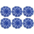 thumbnail image 2 of Dream Lifestyle 6pcs Doilies, Crochet Cotton Lace Table Placemats Doilies, Handmade Round Crochet Doilies Hook Flower Hollow Decorative Cushion Plate Pad Insulation Dining Table Mats 8inch, 2 of 7