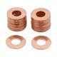 thumbnail image 1 of 30Pcs Arandelas de Cobre Junta Plana 8mm Diámetro Interior para Coche, 1 of 1