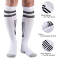 thumbnail image 5 of COOPLUS 3 Pairs Compression Socks for Men & Women, Graduated Compression Support Circulation Socks for Running,Nursing,Athletic, 5 of 5