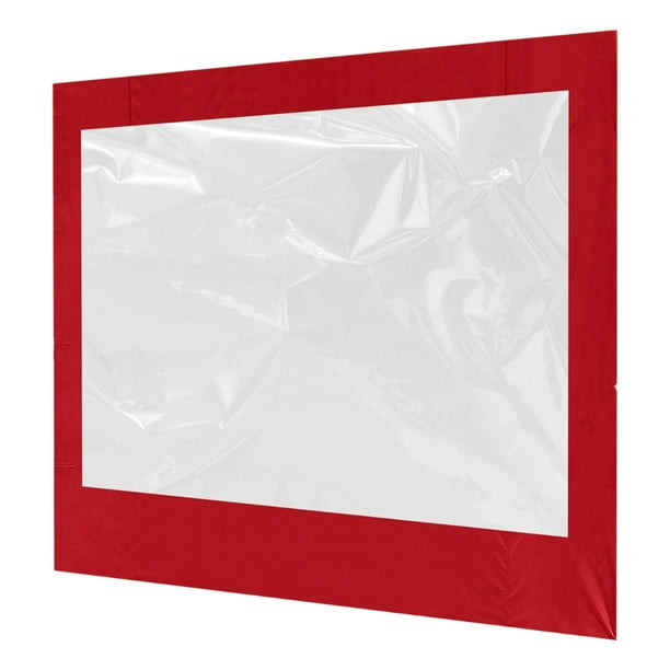 Soidarity Paredes laterales de dosel impermeables, tela Oxford duradera para refugio confiable, tela para tienda de campaña con dosel al aire carpas rojo