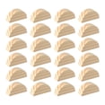 thumbnail image 1 of 24 portatarjetas de lugar, portanombres de mesa, soportes de madera para números de mesa para venta minorista beige, 1 of 9