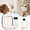 #1 Gardenia, variant on Cordless Waterless Essential Oil Diffuser, Smart LED Aroma Diffuser with 5Level Mist Control, Rechargeable WallMount Fragrance Machine for Home Bathroom Car with 50ml Essential Oil, Jasmine Scent