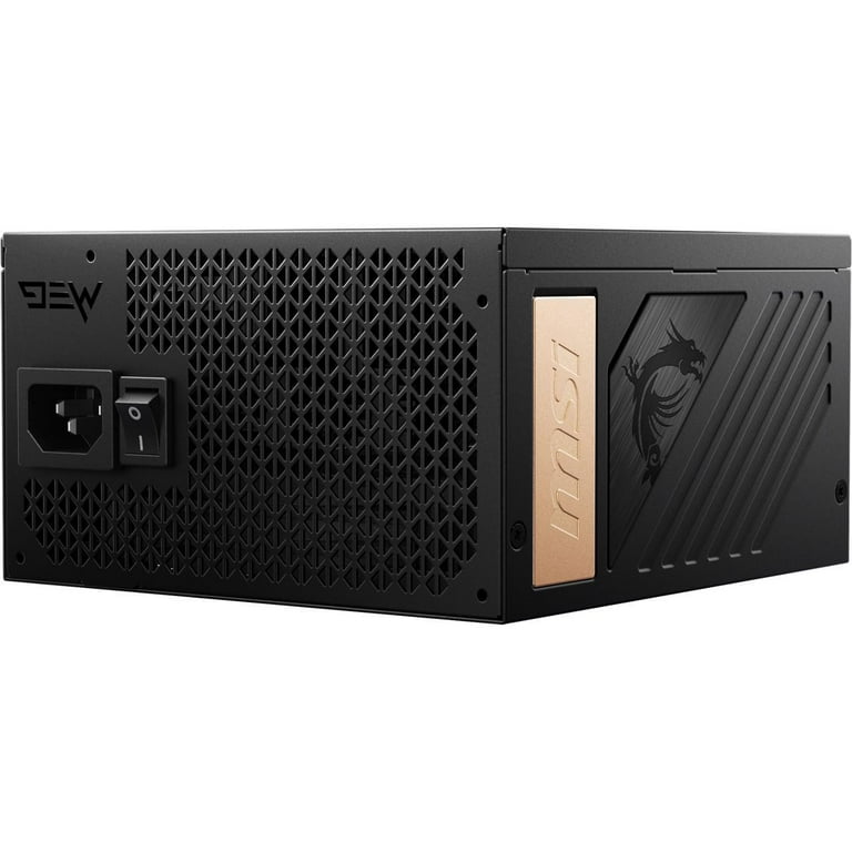 MSI MEG Ai1300P Gaming PSU - PCIE 5.0, 80 PLUS PLATINUM MSI MEG Ai1300P Gaming PSU - PCIE 5.0, 80 PLUS PLATINUM