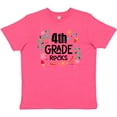 thumbnail image 3 of Inktastic 4th Grade Rocks Back to School Youth T-Shirt, 3 of 5