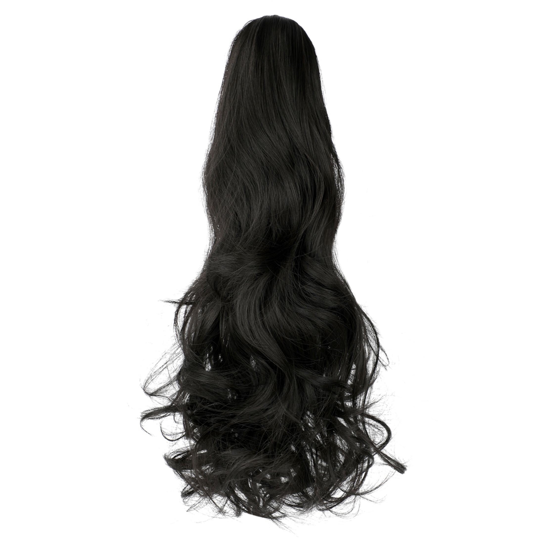 AynnQueen Ponytail Extension Claw Clip in Pony Tails Hair Extensions Synthetic Wavy Straight Secret Ponytail Hairpiece 18/21 Inch