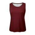thumbnail image 5 of Sngxgn Womens Tunic T Shirts Short Sleeve Crew Neck Soft Loose Shirts Summer Casual Tee Tops(,L), 5 of 5