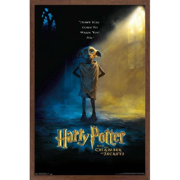 Harry Potter and the Chamber of Secrets - Dobby One Sheet Wall Poster, 14.725" x 22.375", Framed
