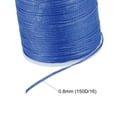 thumbnail image 3 of Uxcell 98 Yards 150D/0.8mm Leather Sewing Thread Polyester Waxed Cord, Denim Blue, 3 of 5