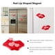 thumbnail image 5 of 4pcs Imanes De Frigorífico Archivo Red Lip Fridge Etiqueta En Pegatina Magnética (Rojo), 5 of 6