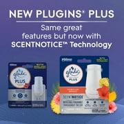 Glade PlugIns Scented Oil PLUS, Air Freshener Oil Warmer and Refill, Hawaiian Breeze®, with ScentNotice Technology