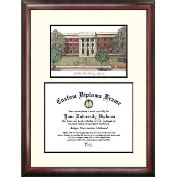 Campusimages TX984LV Sul Ross State University Legacy Scholar Diploma Frame