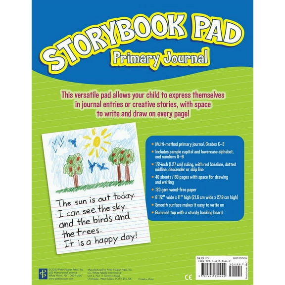 Storybook Pad (40 Sheets), (Paperback)