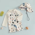 thumbnail image 2 of Traje de baño Hnyenmcko Animal-Beige con protección antisarpullido para bebés de 3 a 6 meses, 2 of 7