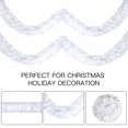thumbnail image 7 of TETOU 32.8Ft Christmas Tinsel Garland Metallic Twist Red Green White Hanging Garland Wedding Birthday Decor, 7 of 7