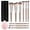 Pink, variant on Makeup Brushes 11 Pcs Easy-taken Travel Makeup Brush Set Foundation Eye Shadows Blush Face Powder Concealer Mini Make up Brushes with Case (Champagne)