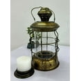 thumbnail image 4 of Antique Maritime Candle Lantern Round Iron Ship Candle Lamp Hanging Lamps Home Decor for Indoor and Outdoor Vintage Nautical Hanging Home Decor Candle Lamp Antiue, 4 of 5