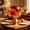 E, variant on LiUMX Artificial Fall Sunflower and Maple Leaf Bouquet, Multicolor Faux Floral Arrangement with Pumpkins and Berries, Plastic Thanksgiving Harvest Home Decor