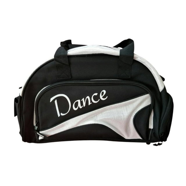 Bolsa de Viaje para Baile, Bolso de Mano con Compartimento para Zapatos, Bolsa de Gimnasio Portátil para Mujer, Bolso de Mano para Fitness, Baile, Dep