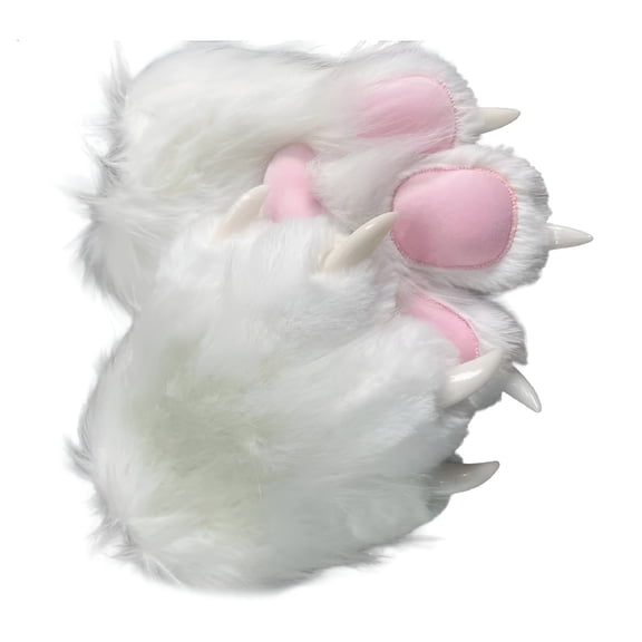 TELOLY Plush Cats Claw Glove Fursuit Foxes Paws Mittens Therians Gear Cat Paw Gloves