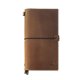 thumbnail image 1 of Diario de viaje de cuero con bolsillos - Organizador recargable Wanderings®, libreta de cuero genuino con bolsillos - Insertos en blanco, 8.5x4.5", 1 of 3
