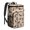 Dachshund and Flower-8, variant on Travel Cooler Bag - Dalmatian Corgi Bulldog Camping Beer Cooler Backpack with Bottle Opener- Waterproof Insulated Picnic Backpacks - Cooler Bag for Beach