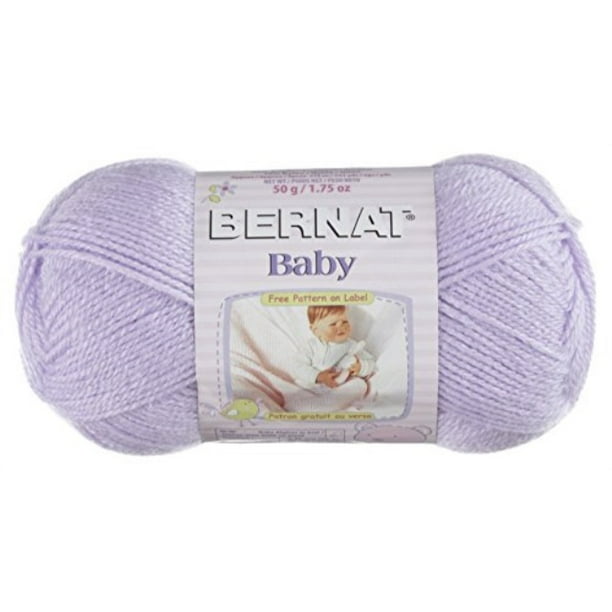 Bernat Baby Solid Yarn (1) Super Fine Gauge 1.7 oz Purple