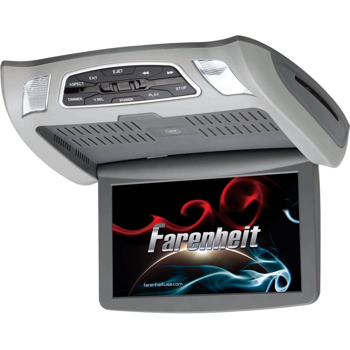 Farenheit CM-103D Car DVD Player, 10.3" LCD, 16:9 - image 1 of 2